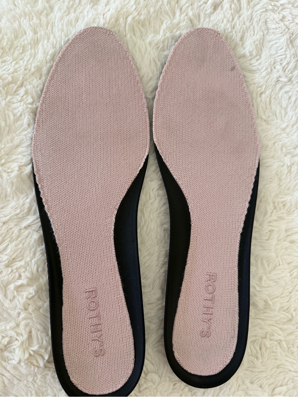 Rothy's Knit Ballet Ballerina Flats in Light Pink with Bow 10.5 🎀🩰 - Picture 6 of 7